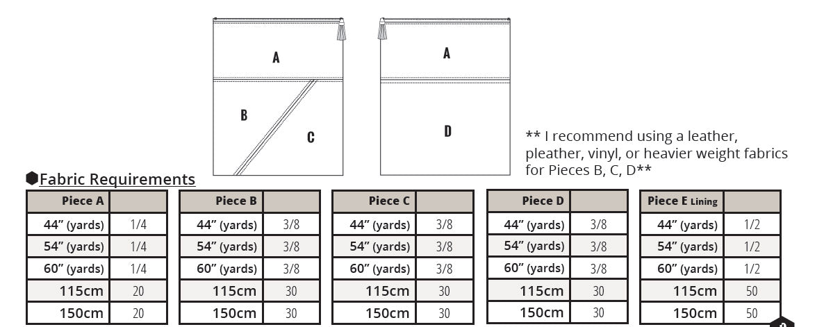 Evelyn Clutch PDF Sewing Pattern
