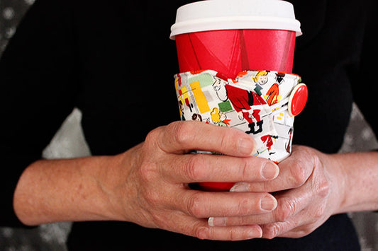 Carson Coffee Sleeve Free PDF Sewing Pattern