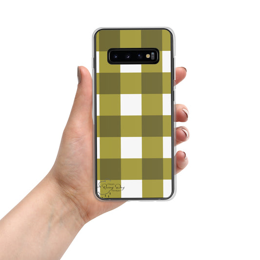 "Moss" Gingham Samsung Case