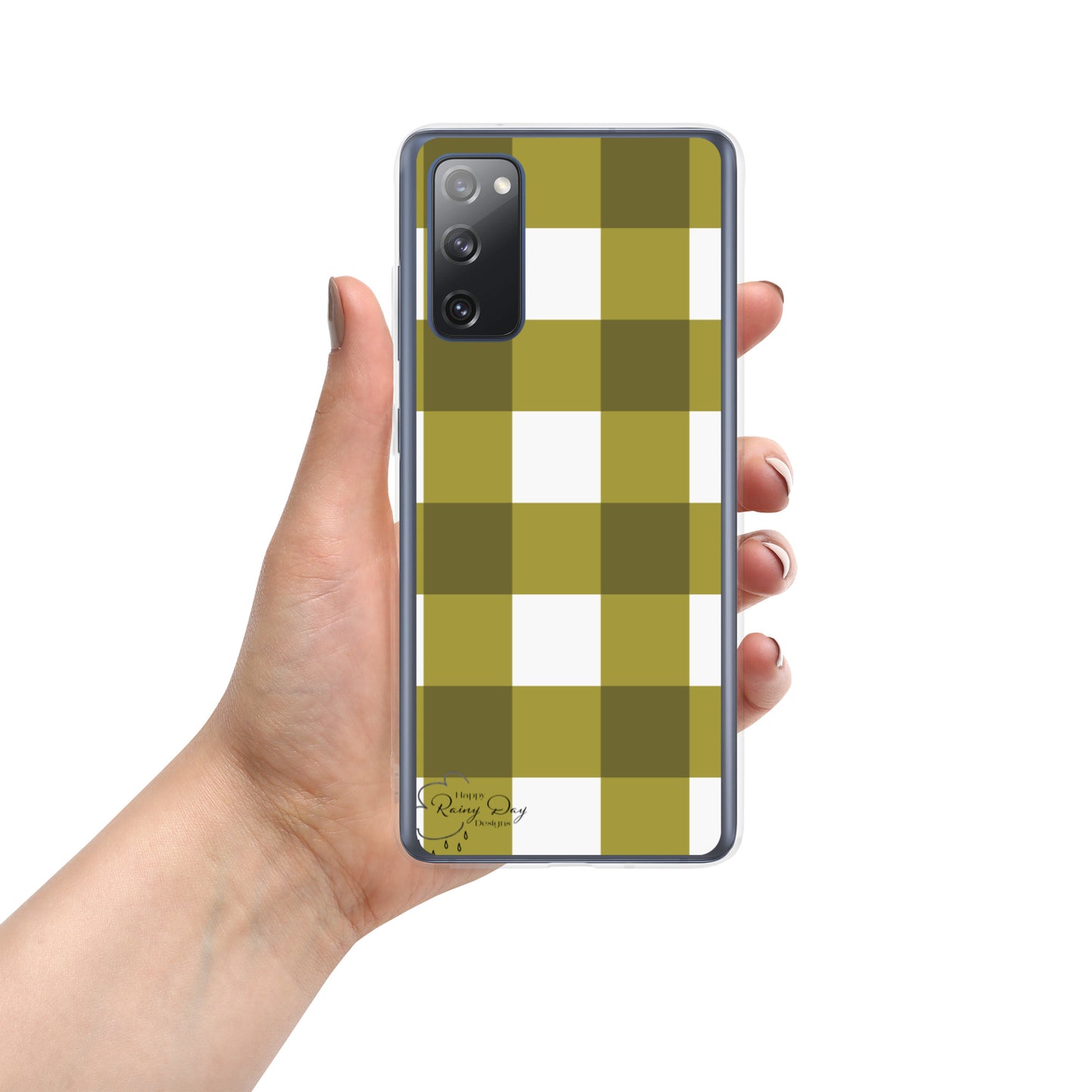 "Moss" Gingham Samsung Case