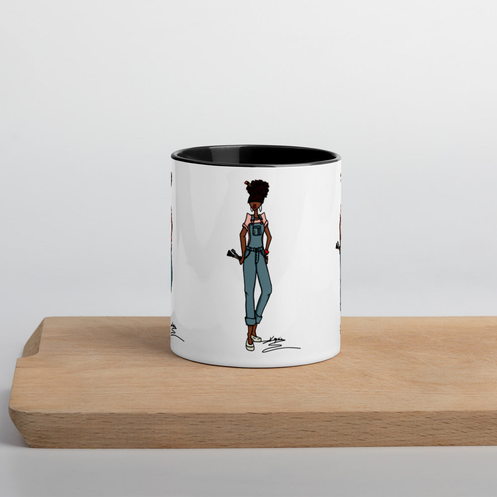 Artist Mug with Color Inside