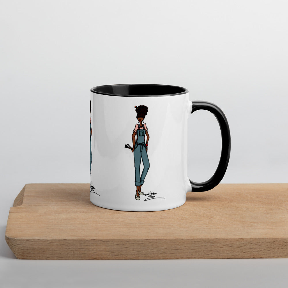 Artist Mug with Color Inside