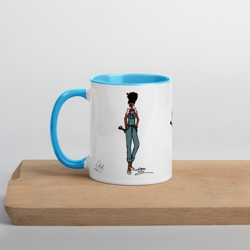 Artist Mug with Color Inside