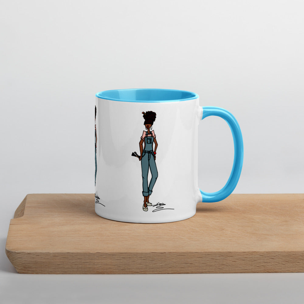 Artist Mug with Color Inside
