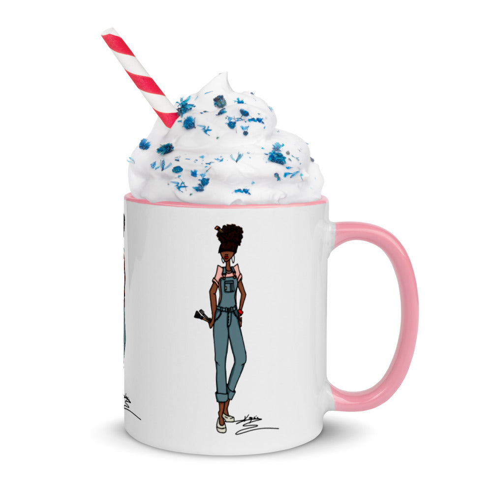 Artist Mug with Color Inside