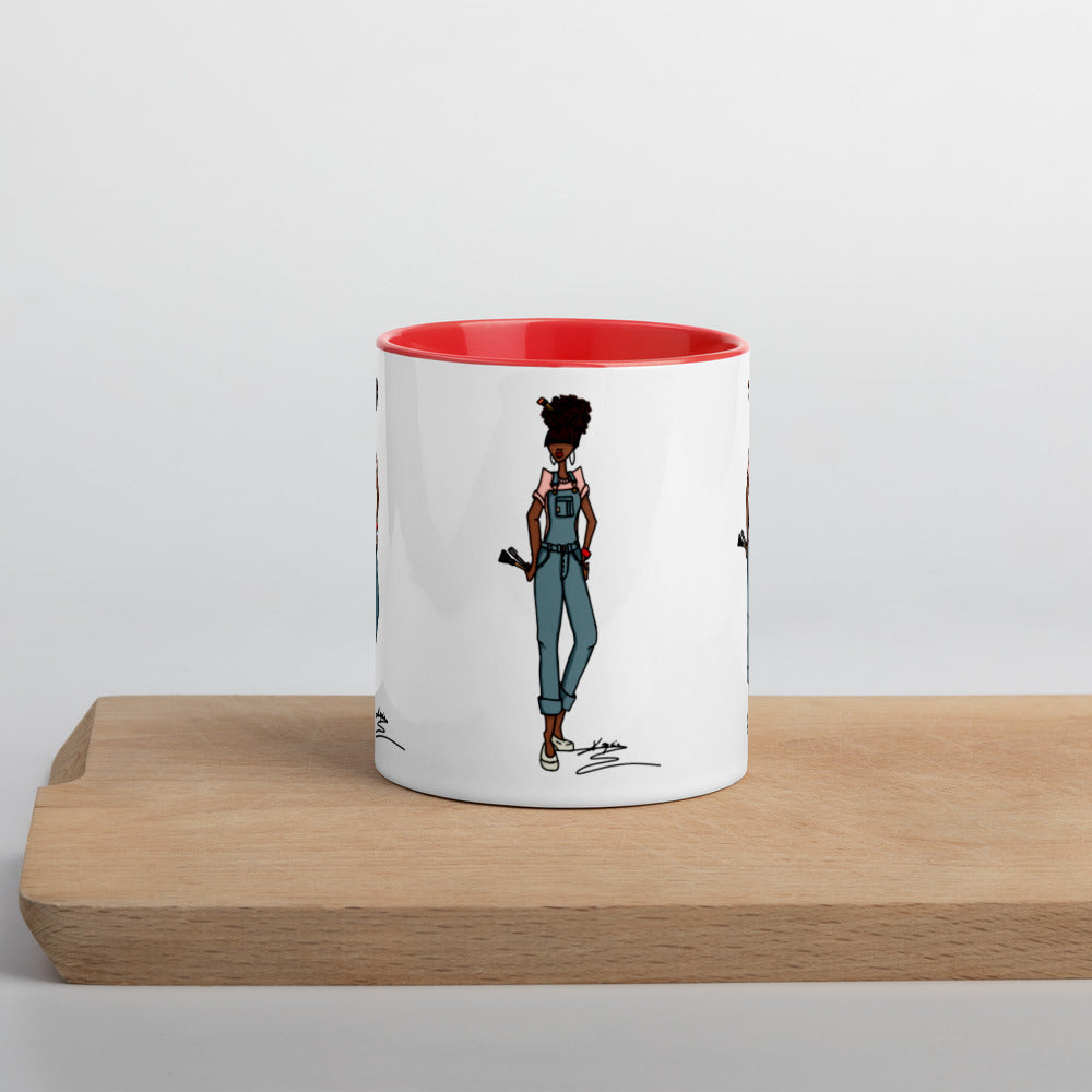 Artist Mug with Color Inside