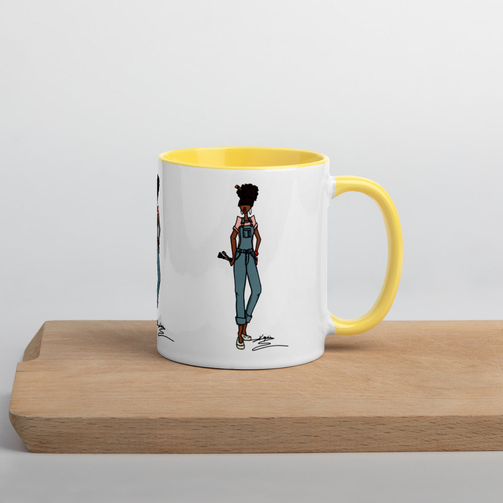 Artist Mug with Color Inside