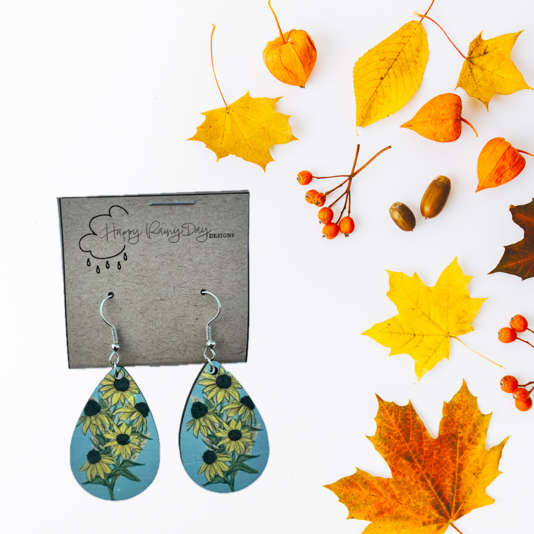 Autumn Floral Earrings