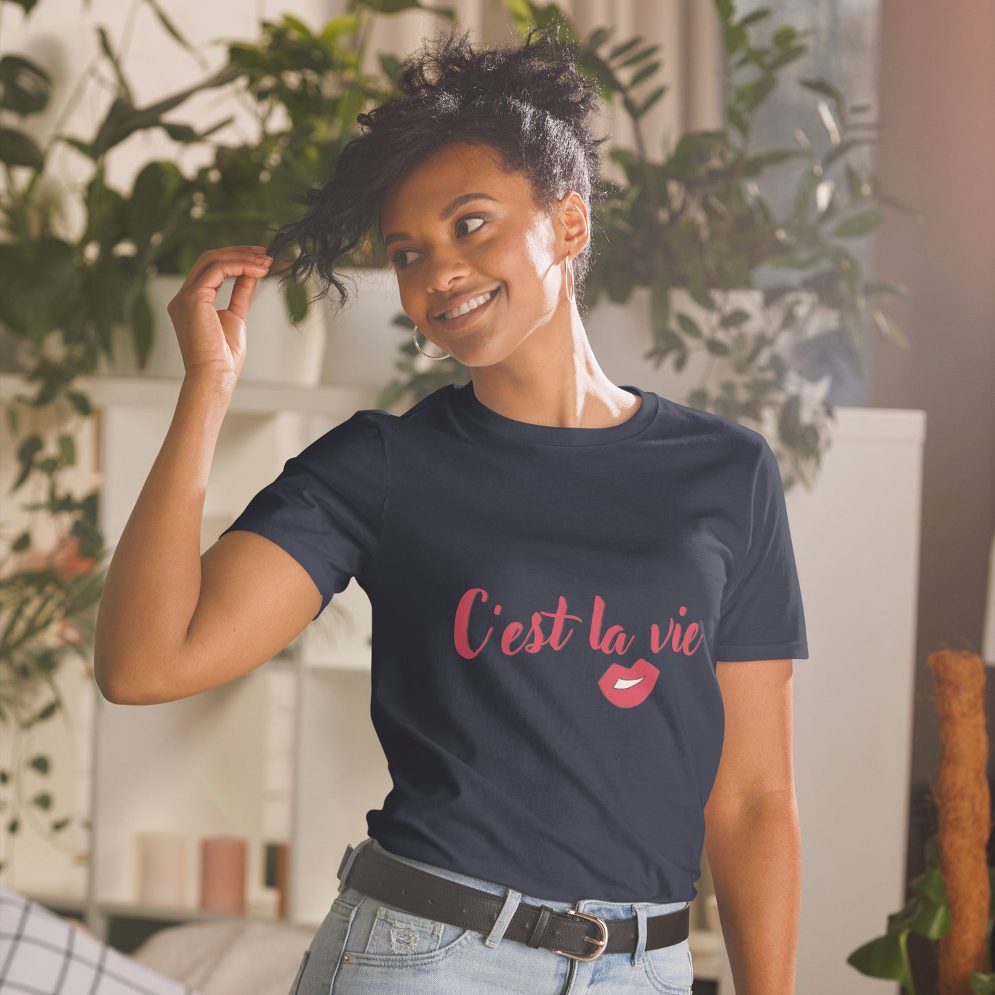 C’est la Vie Short-Sleeve Unisex T-Shirt