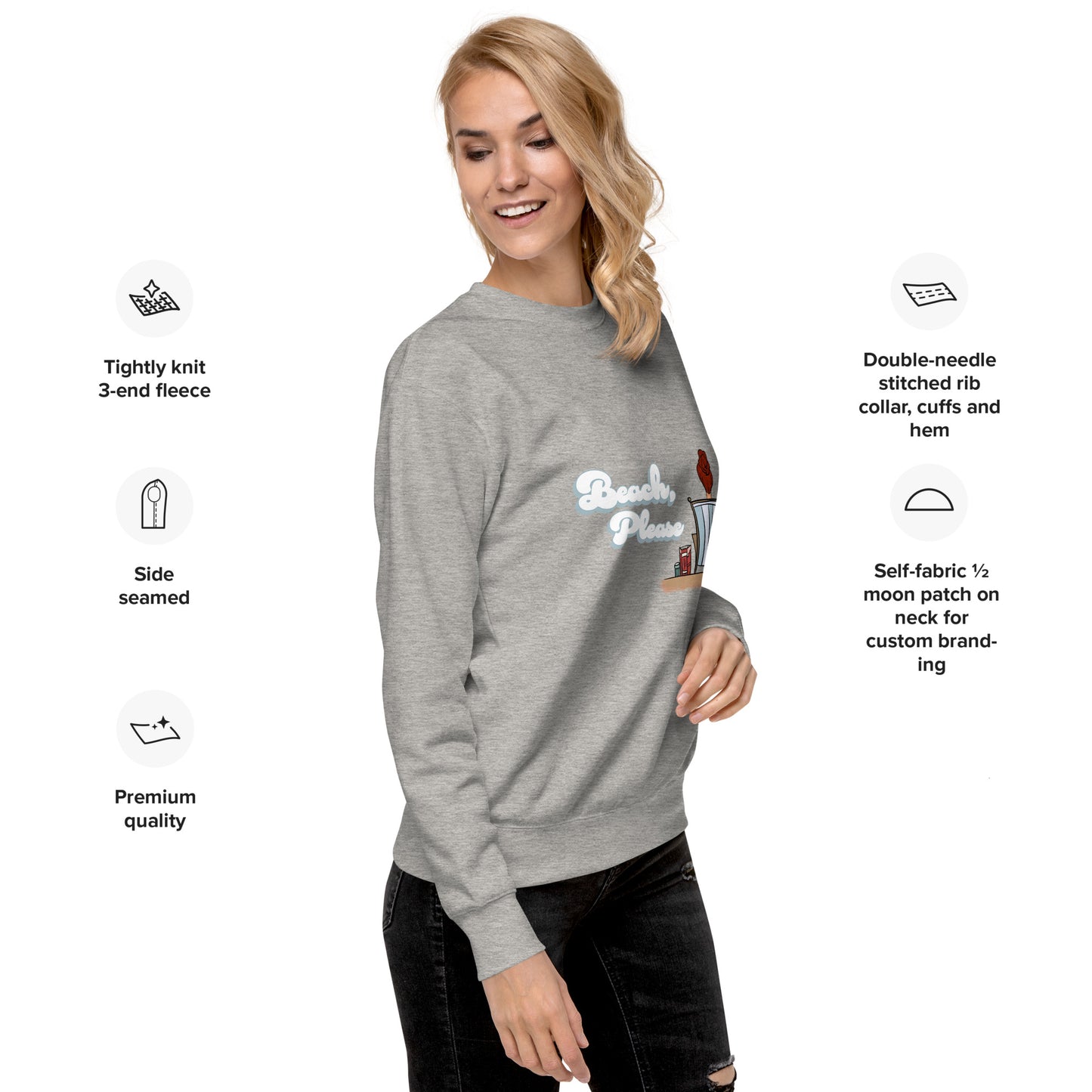 Beach Please Sweatshirt