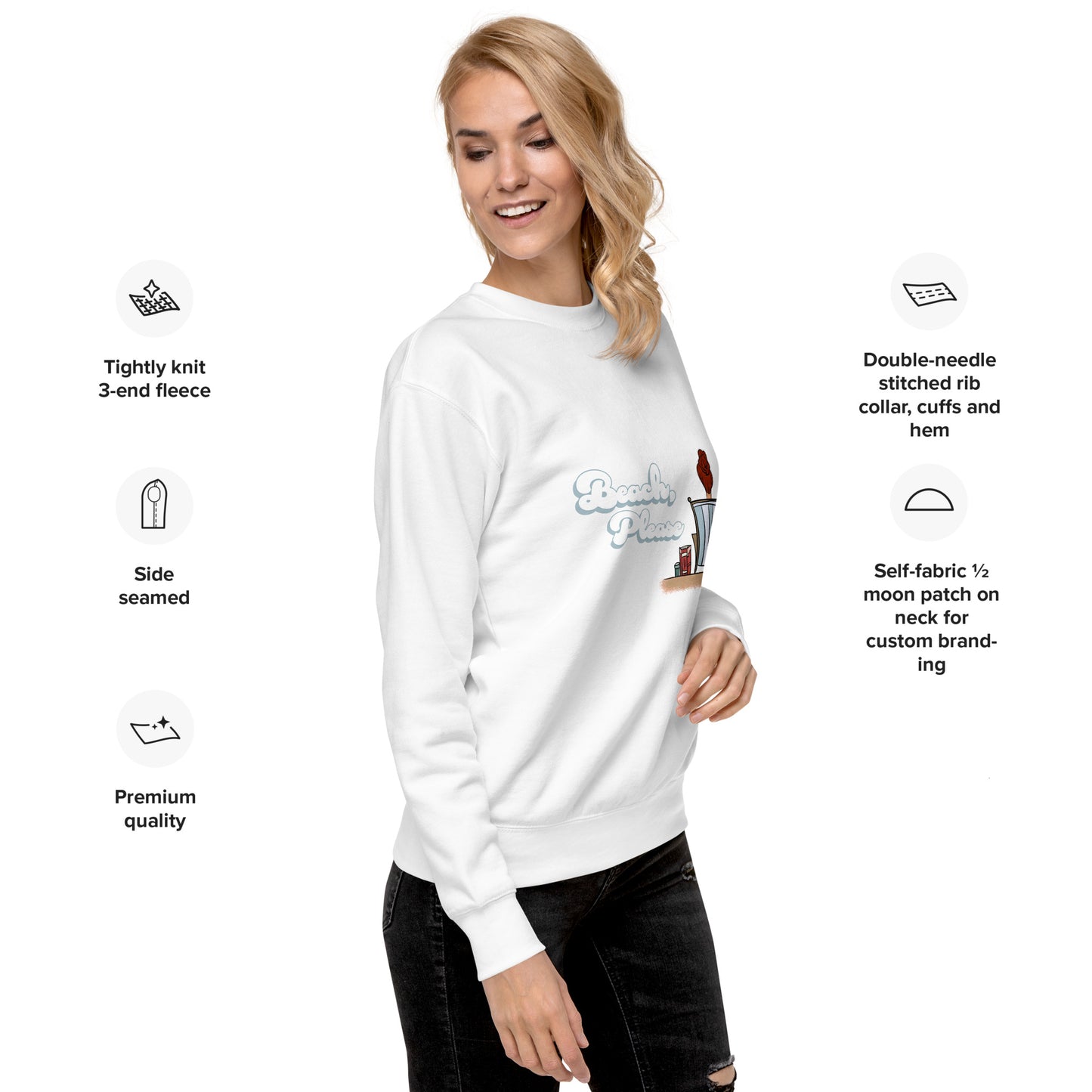 Beach Please Sweatshirt