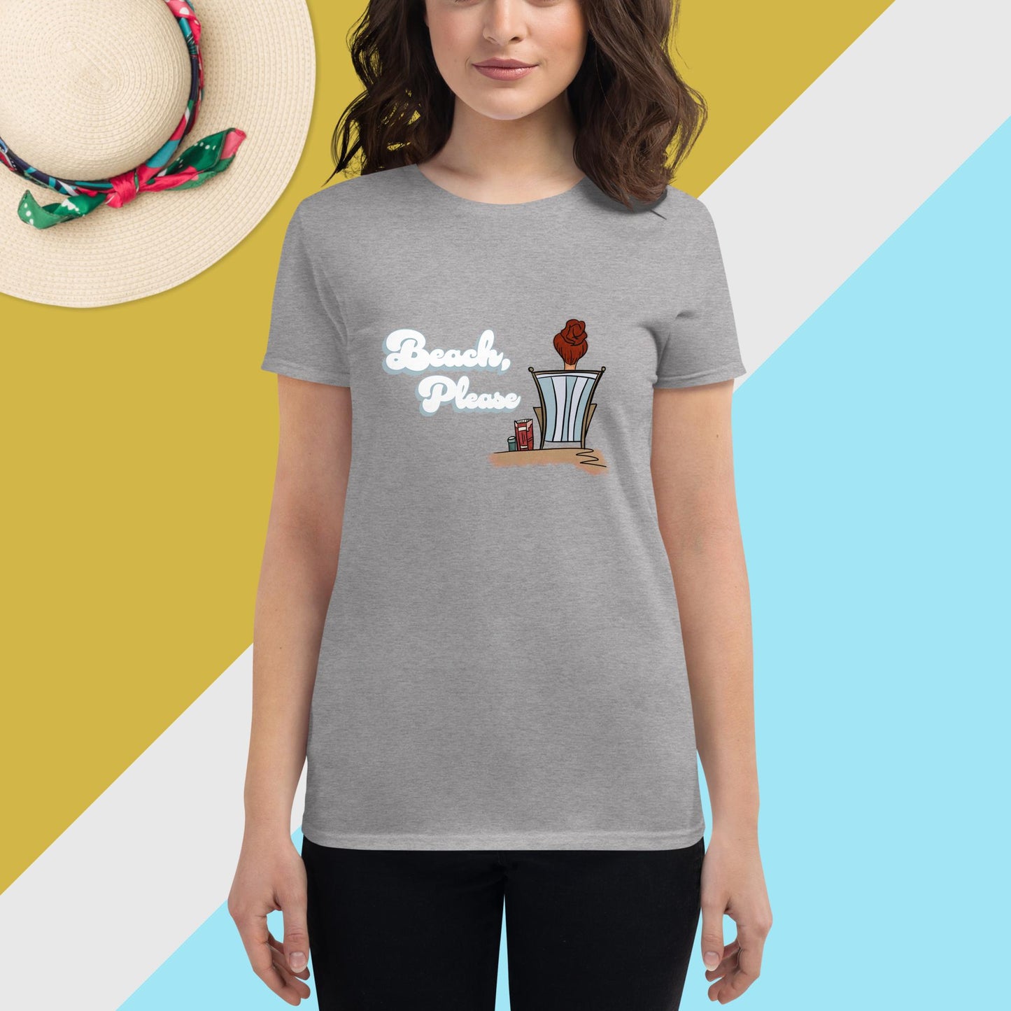 Beach, Please Short Sleeve Tee