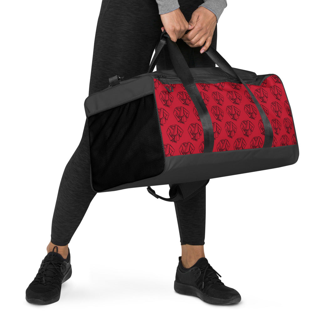 Gi Duffle Bag in Red