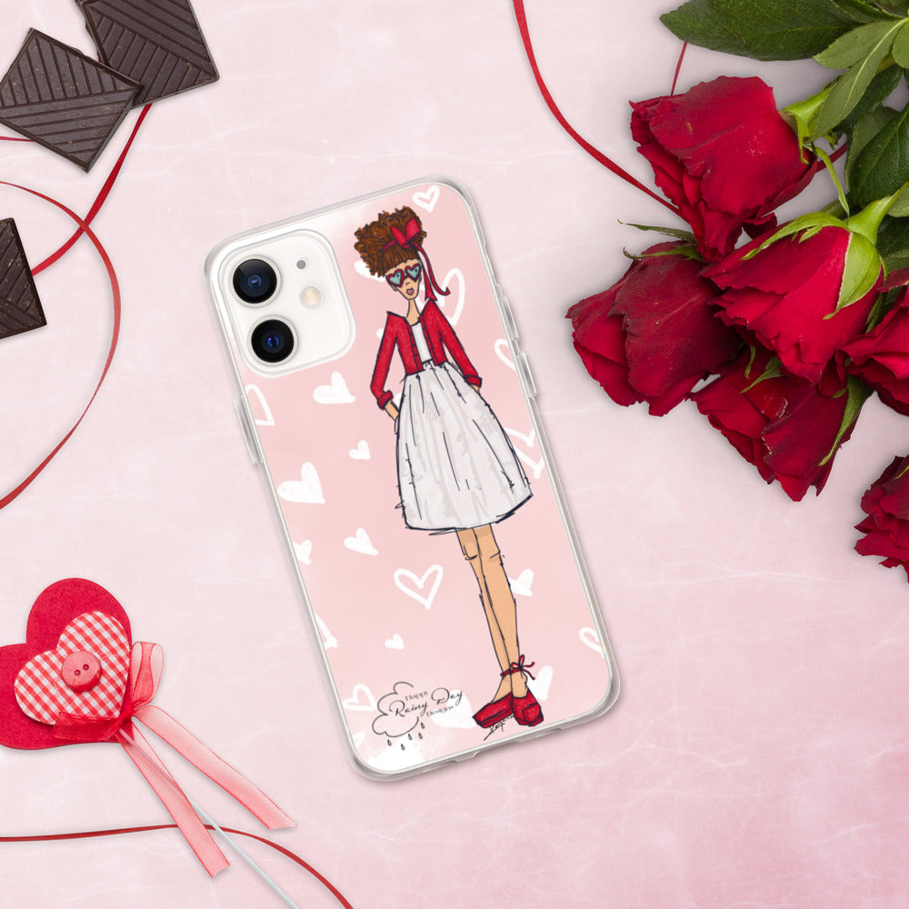 "Aubrey" Valentine iPhone Case