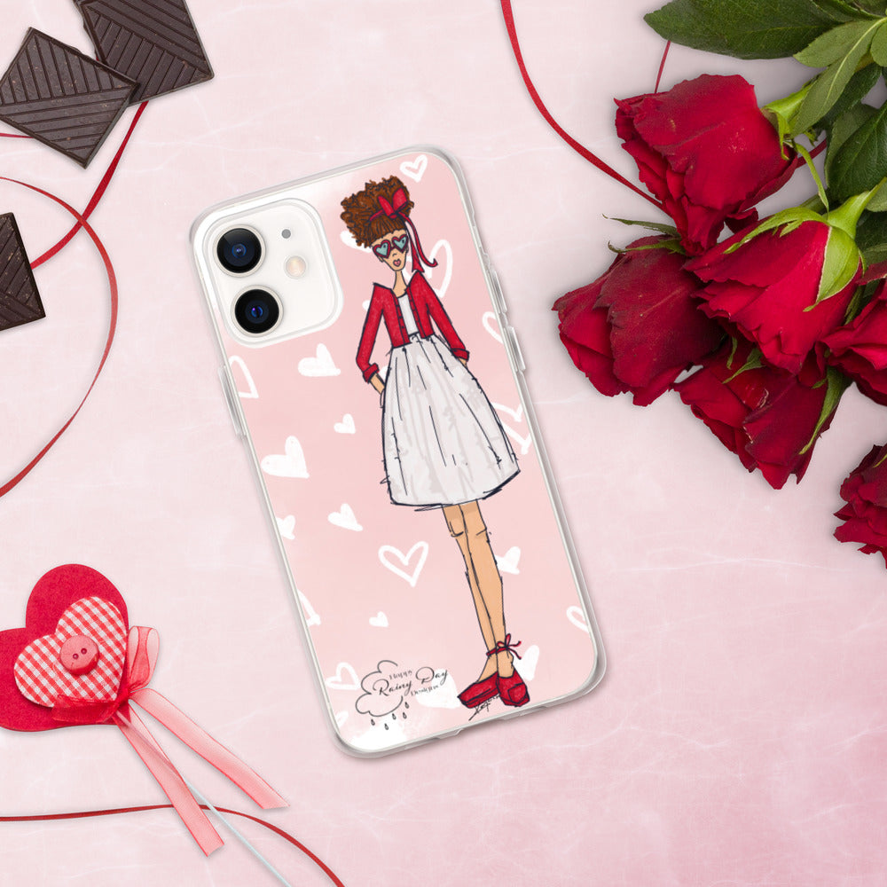 "Aubrey" Valentine iPhone Case