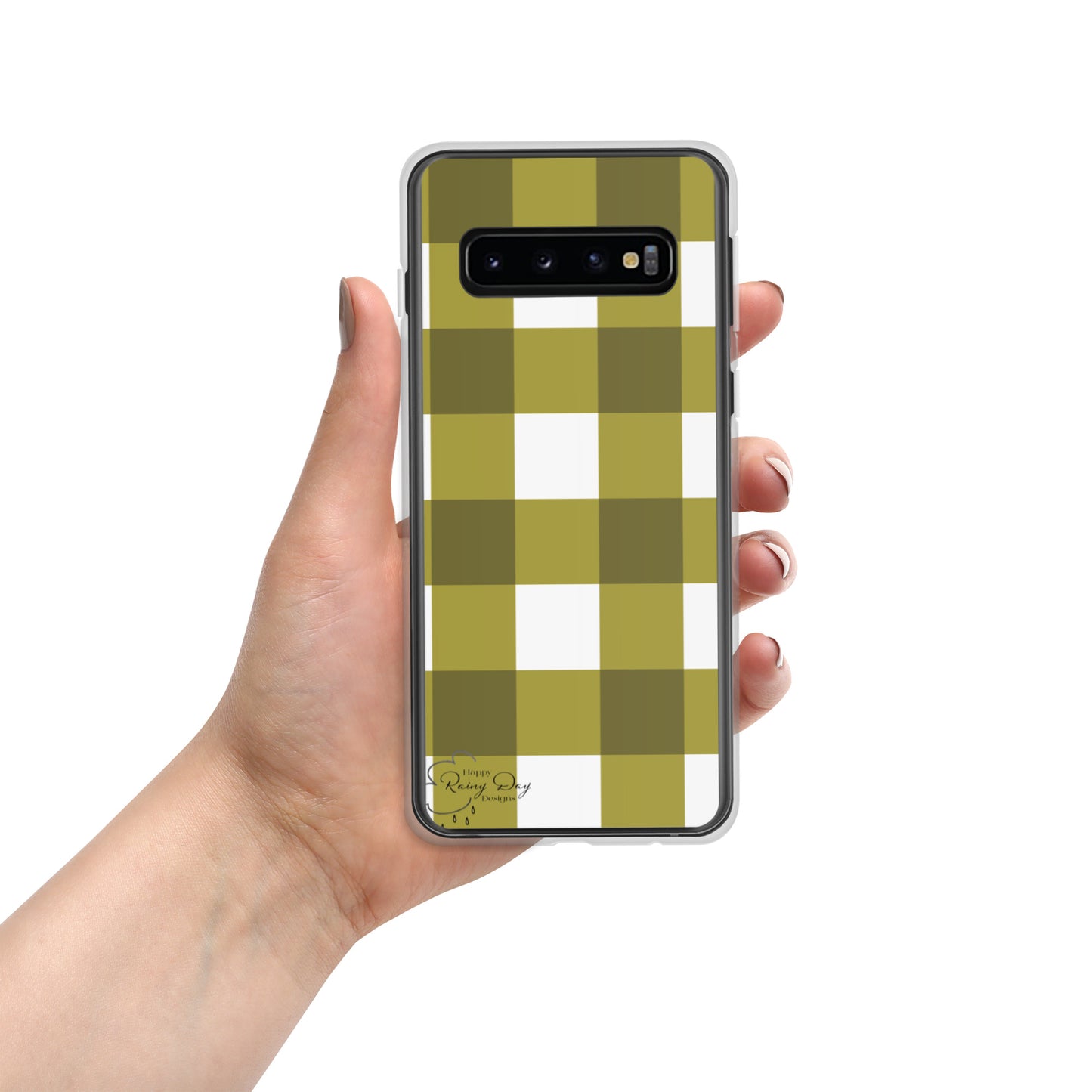 "Moss" Gingham Samsung Case