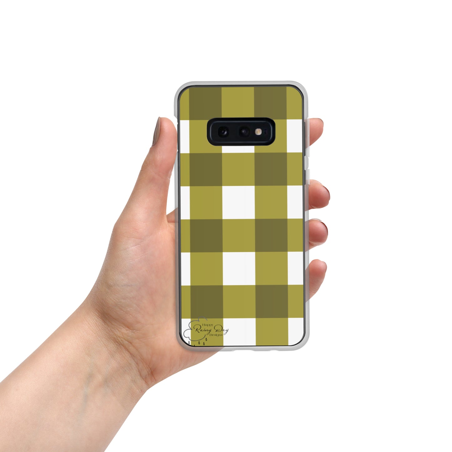 "Moss" Gingham Samsung Case