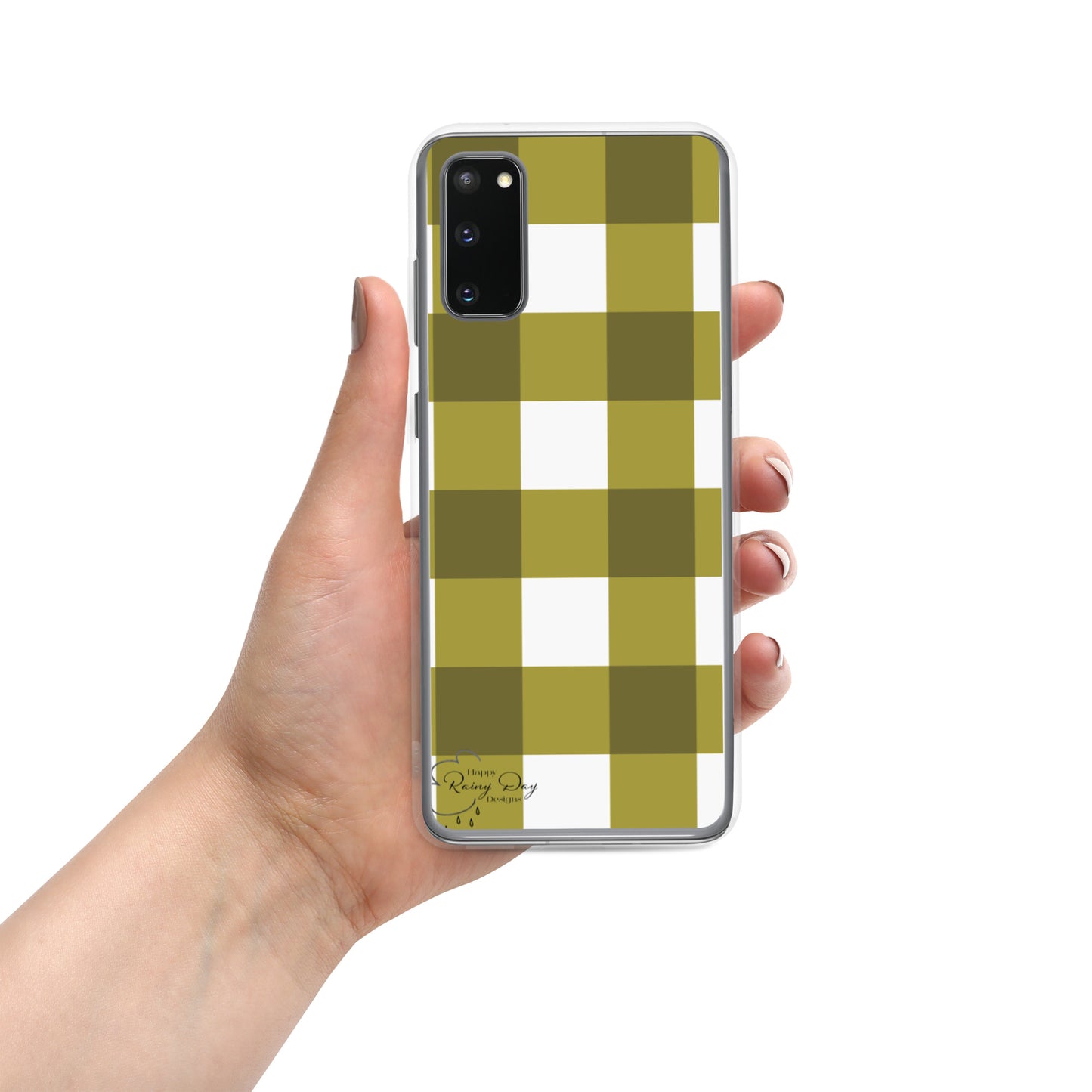 "Moss" Gingham Samsung Case