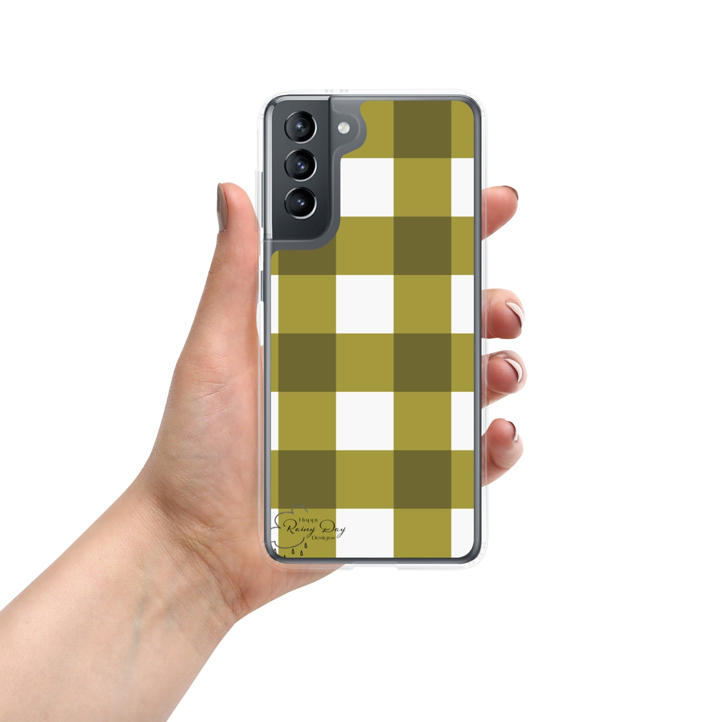 "Moss" Gingham Samsung Case