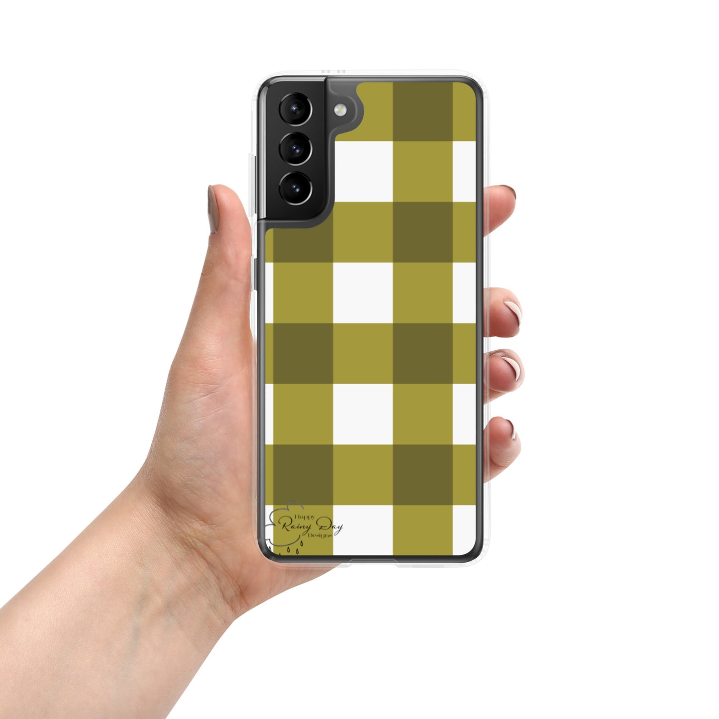 "Moss" Gingham Samsung Case