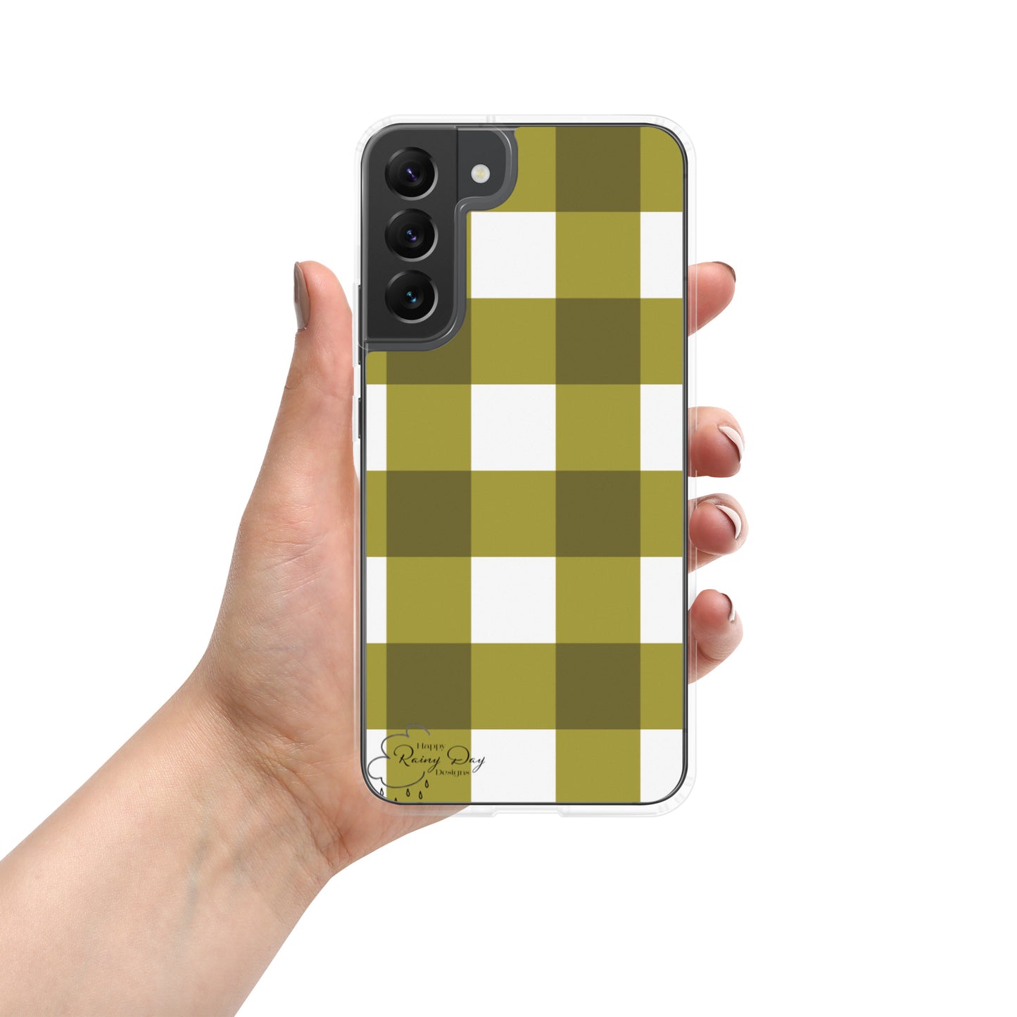 "Moss" Gingham Samsung Case