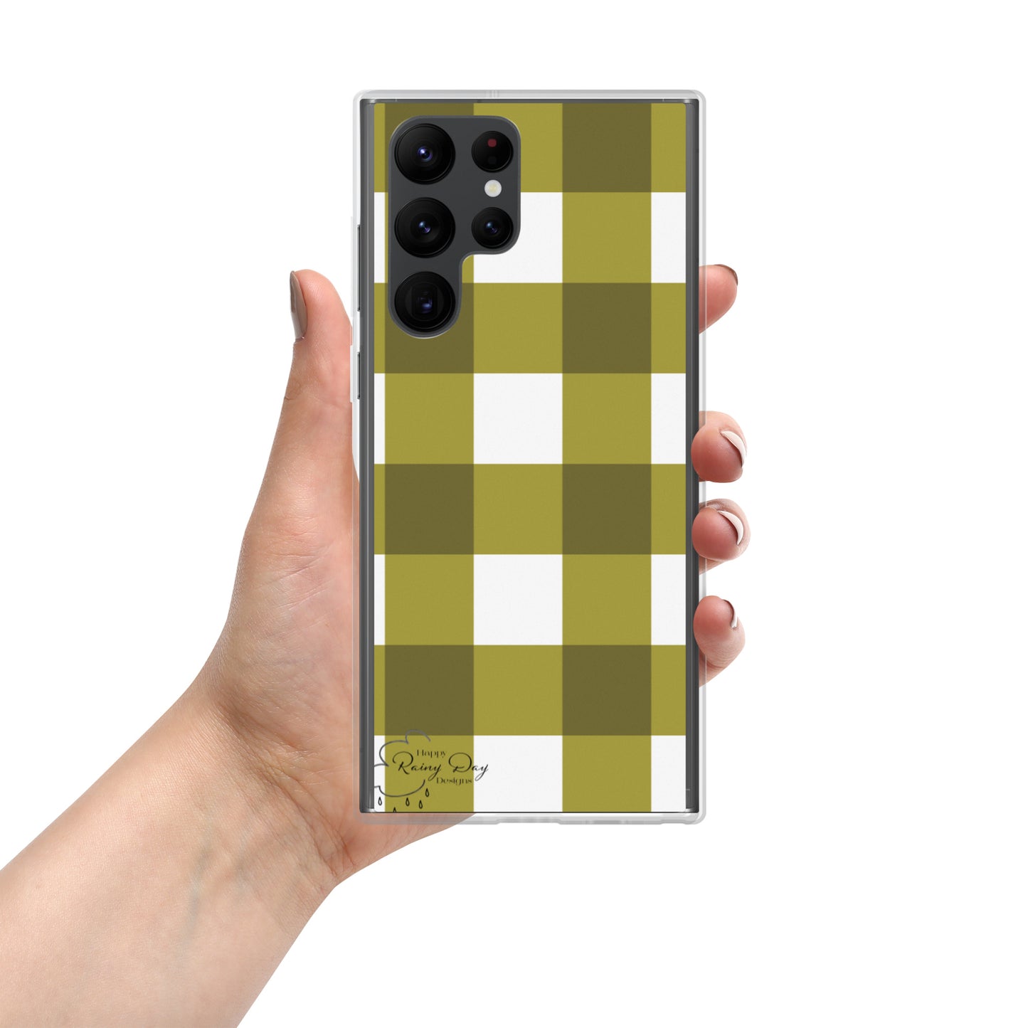 "Moss" Gingham Samsung Case