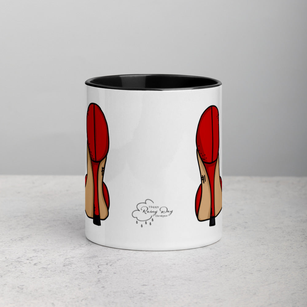 High Heel Love Mug with Color Inside
