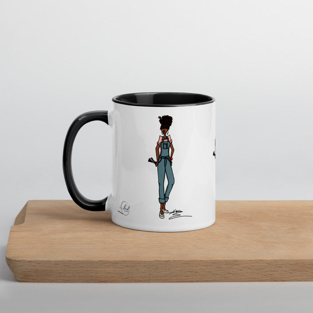 Artist Mug with Color Inside