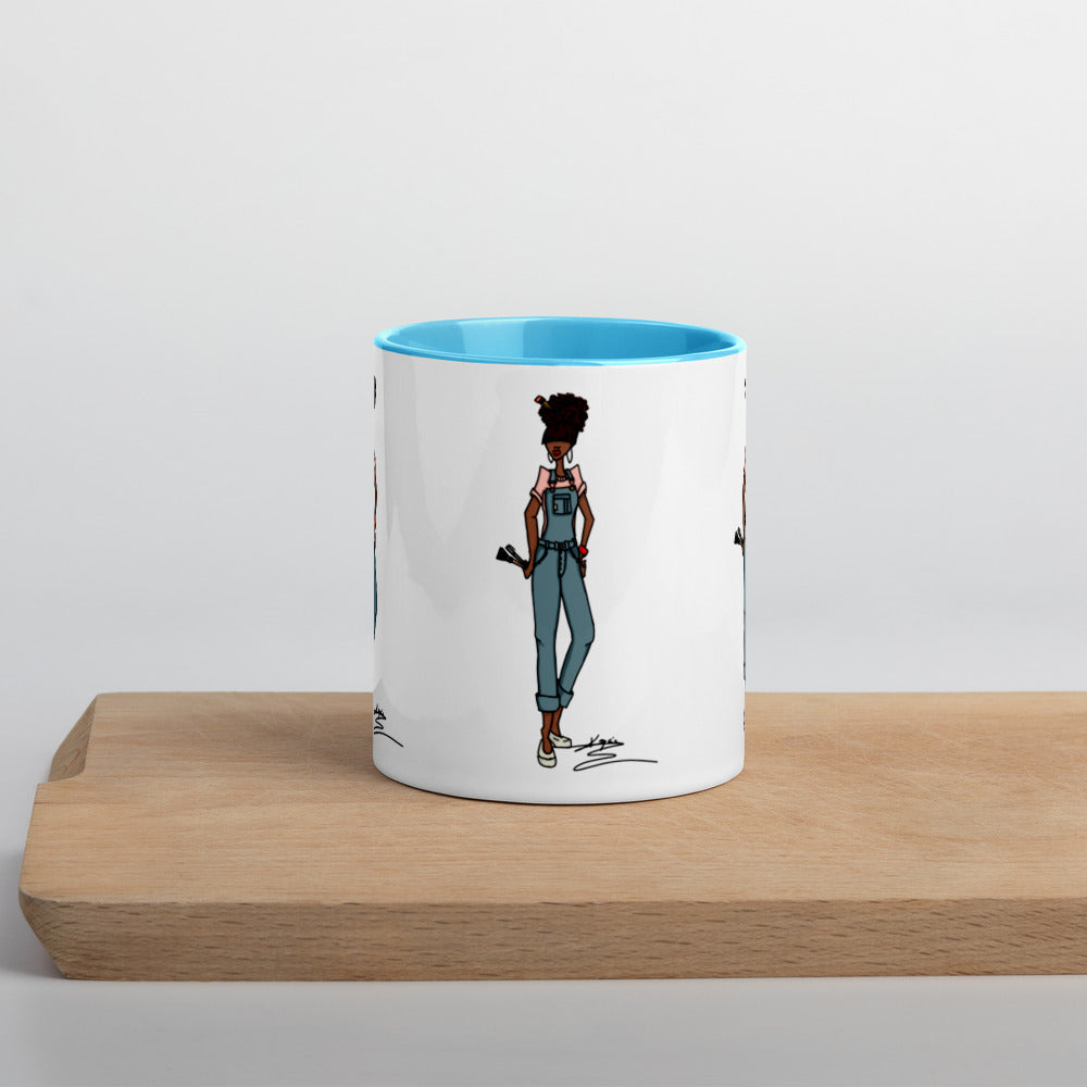 Artist Mug with Color Inside