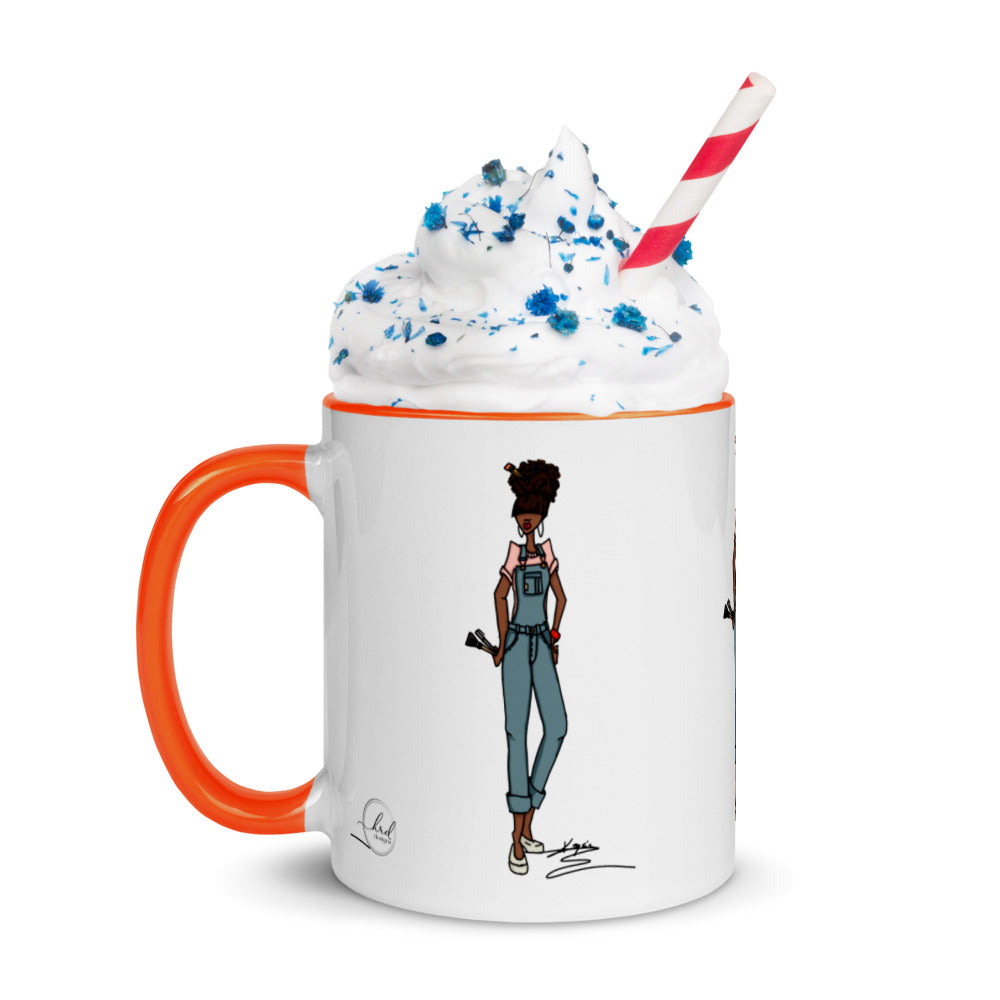 Artist Mug with Color Inside