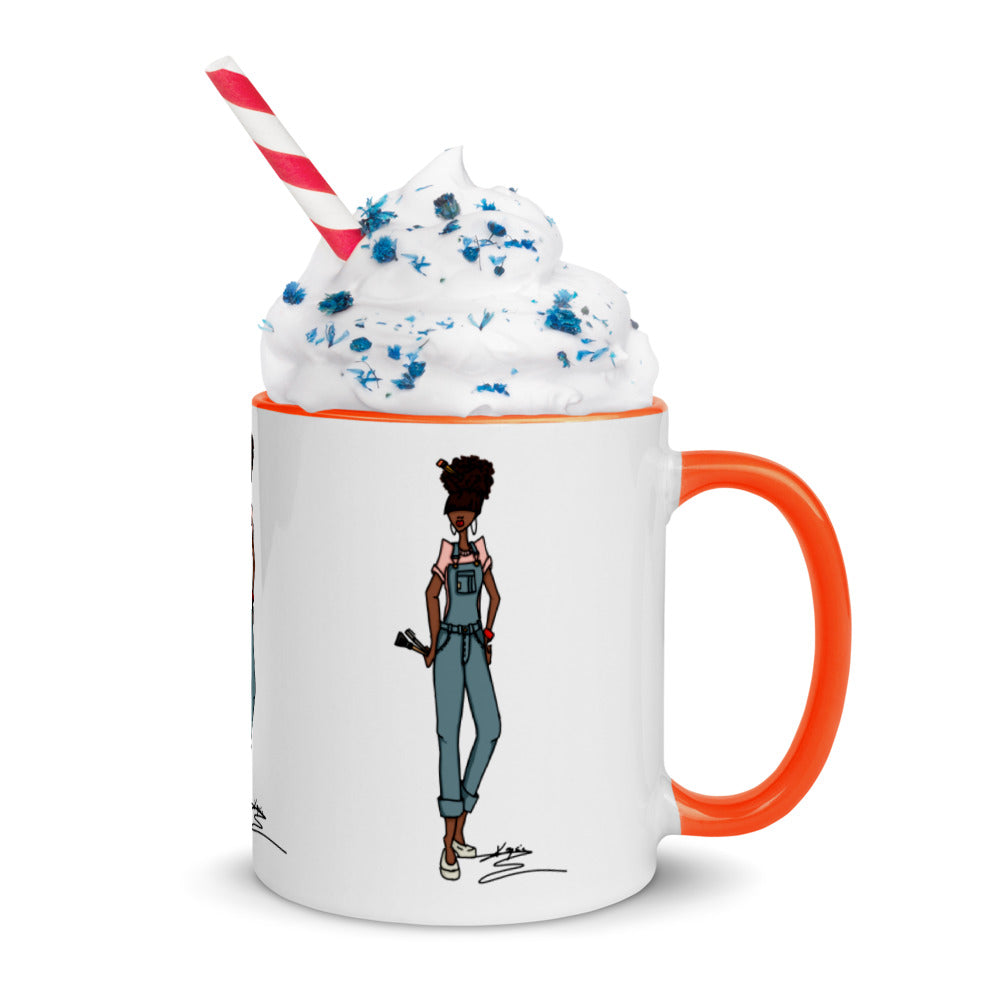 Artist Mug with Color Inside