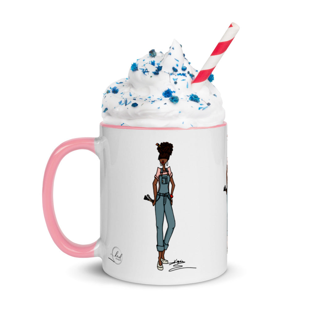 Artist Mug with Color Inside