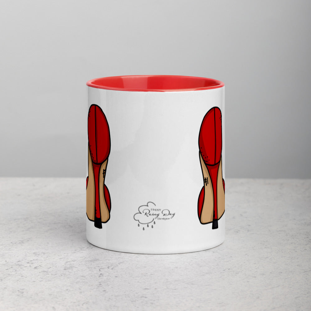 High Heel Love Mug with Color Inside