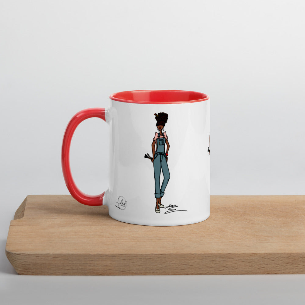 Artist Mug with Color Inside
