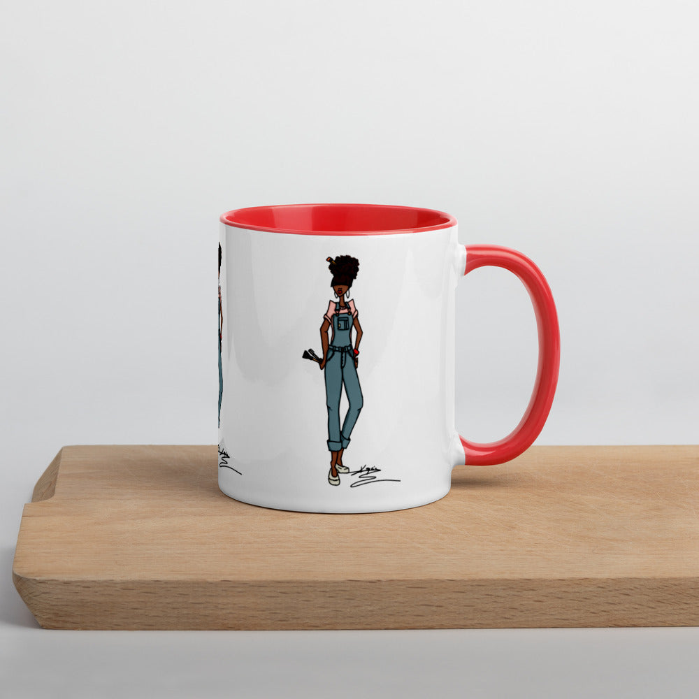 Artist Mug with Color Inside