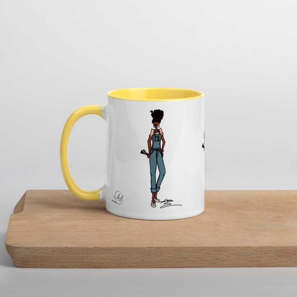 Artist Mug with Color Inside